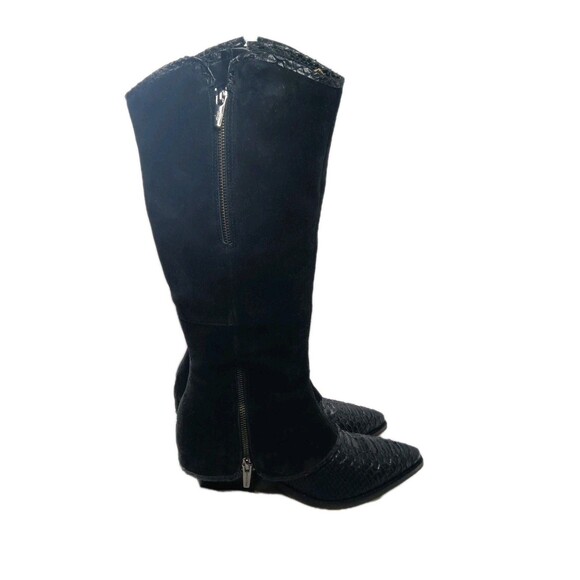 DONALD PLINER Kaydence Tall Black Boots Women's Size 9 M Knee High Retail $428 - Picture 8 of 11